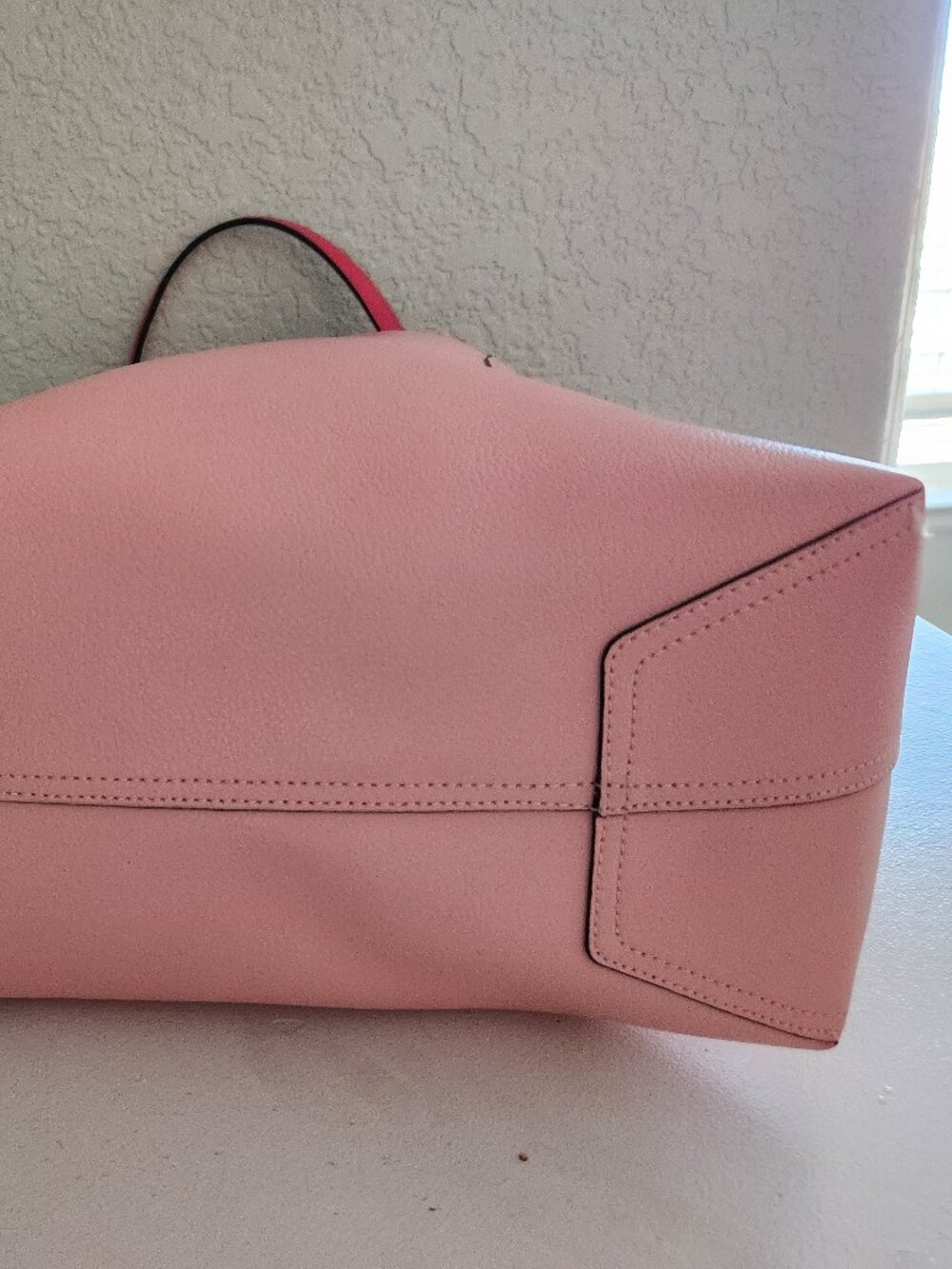 New Kate Spade Ava Reversible Pink & Dark Pink Tote Bag Purse - Picture 6 of 9